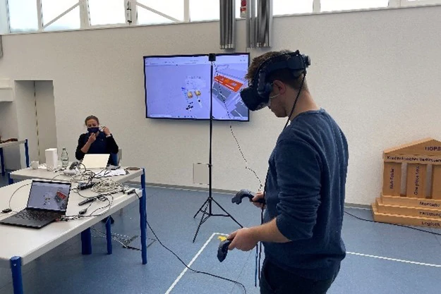 Cardboard engineering was performed remotely at two locations.